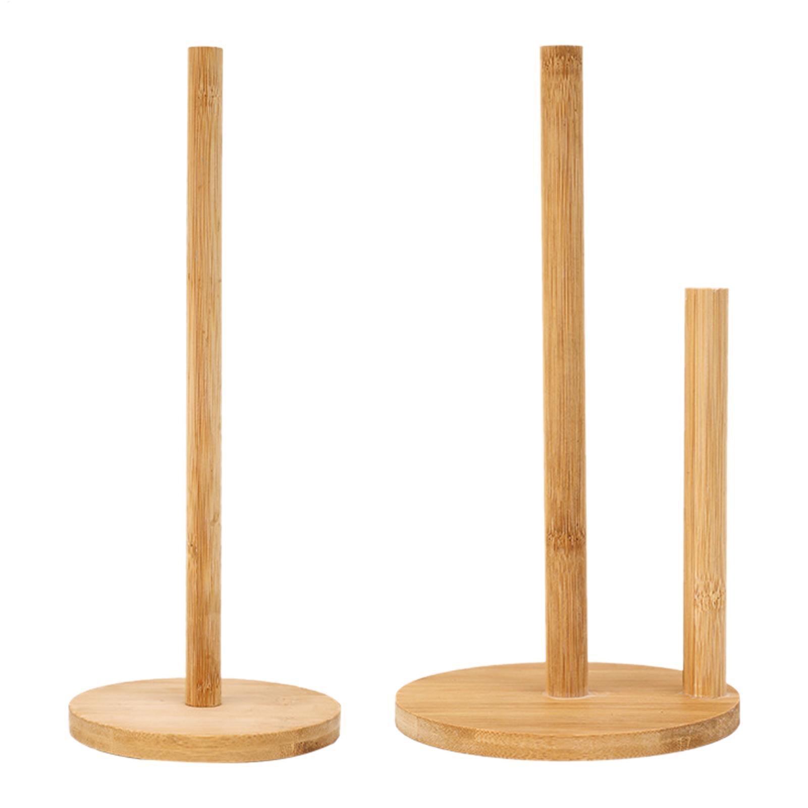 Kitchen Gadgets Dropshipping - Bamboo Paper Towel Holder Wooden Dispenser
