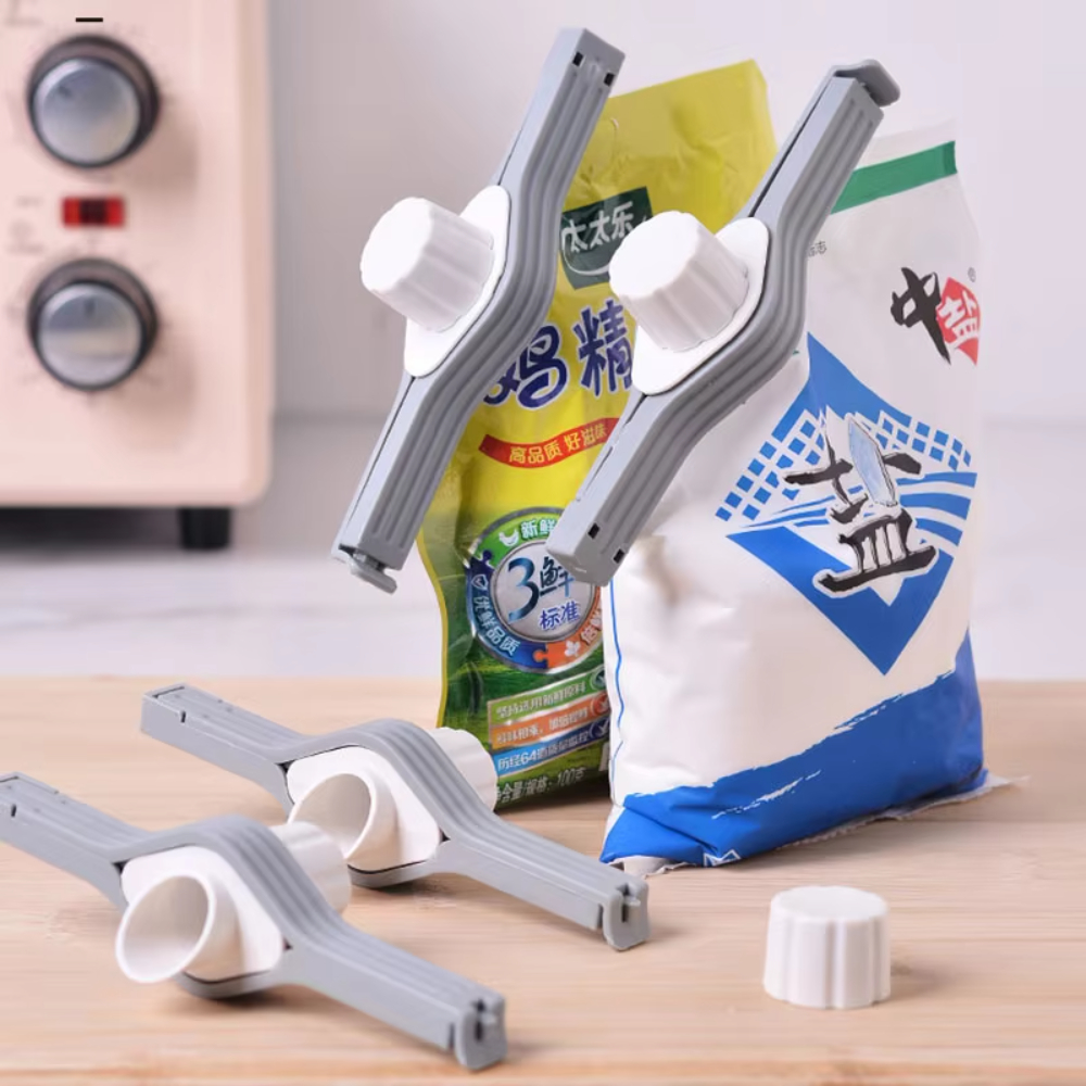 Healthy Kitchen Gadgets - Screw Cap Sealing Clip Seasoning Bag