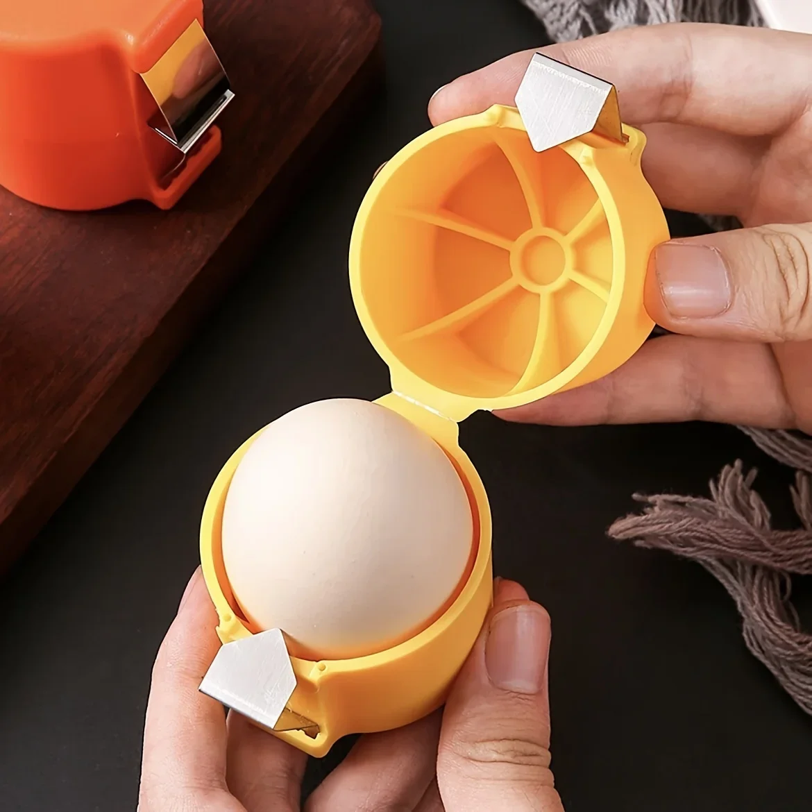 Egg Separator Tool - 1/3pcs-Stainless Steel Eggshell Separator - Quick