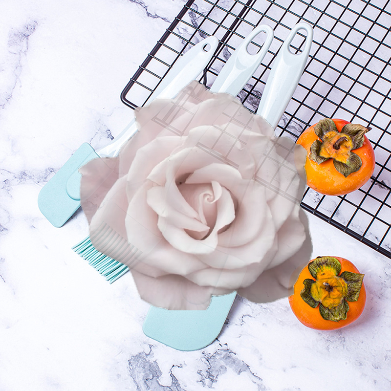 Kitchen Gadgets Popular - Popular 3Pcs/Set Silicone Scraper Creativity Baking