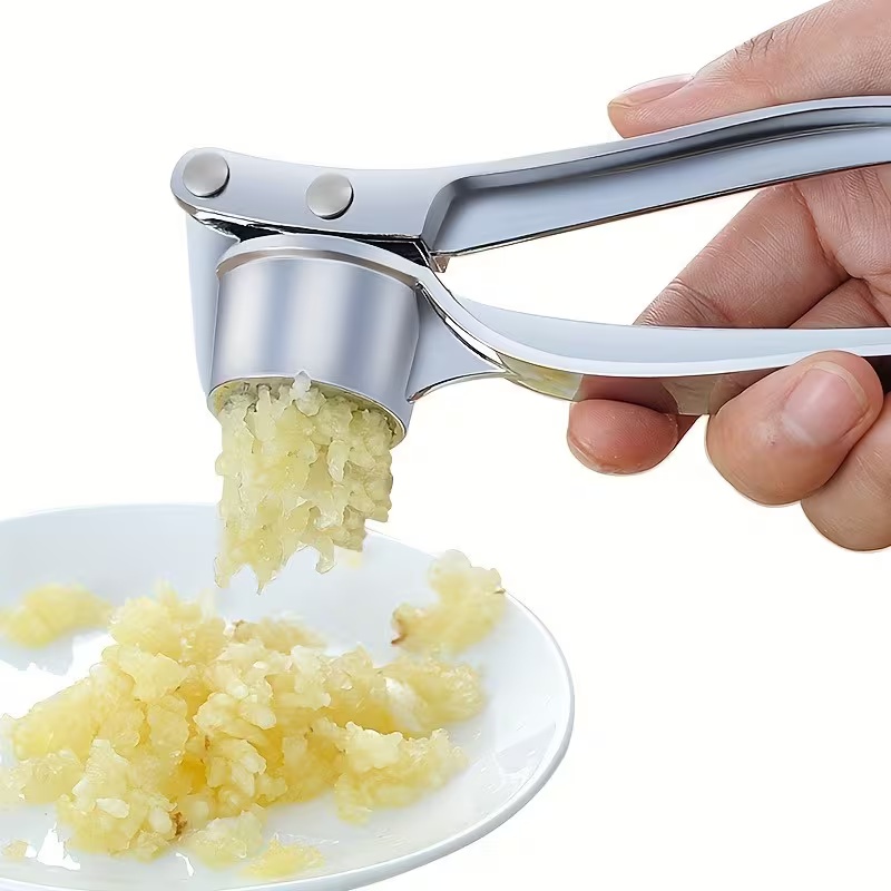 Manual Garlic Press - 1Pc/Household Manual Masher Kitchen Tool Multifunctional