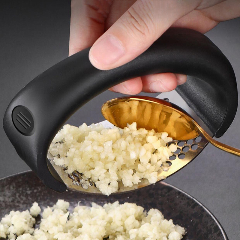 Manual Garlic Press - Manual Garlic Ginger Rocker Crusher Garlic