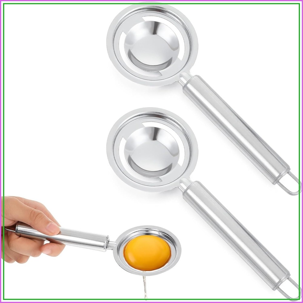 2 Pcs Egg Yolk Separator, Stai - مراجعة Egg Separator Tool وسعره