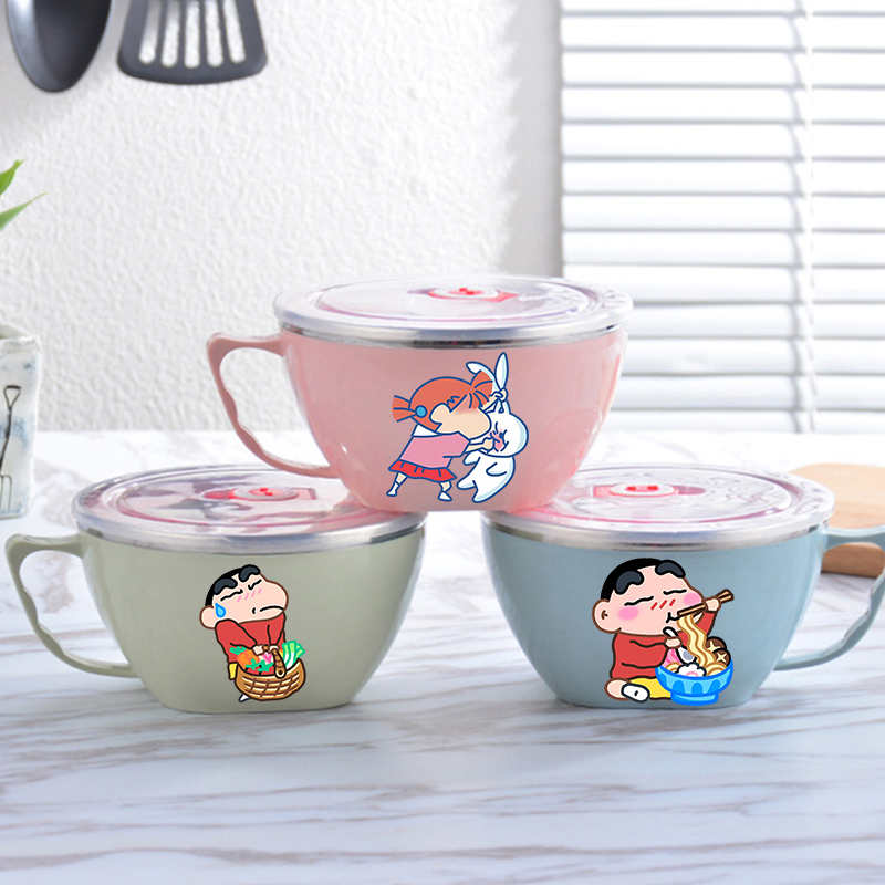 Crayon Shin-chan Noodle Bowl L - مراجعة Kitchen Gadgets New وسعره