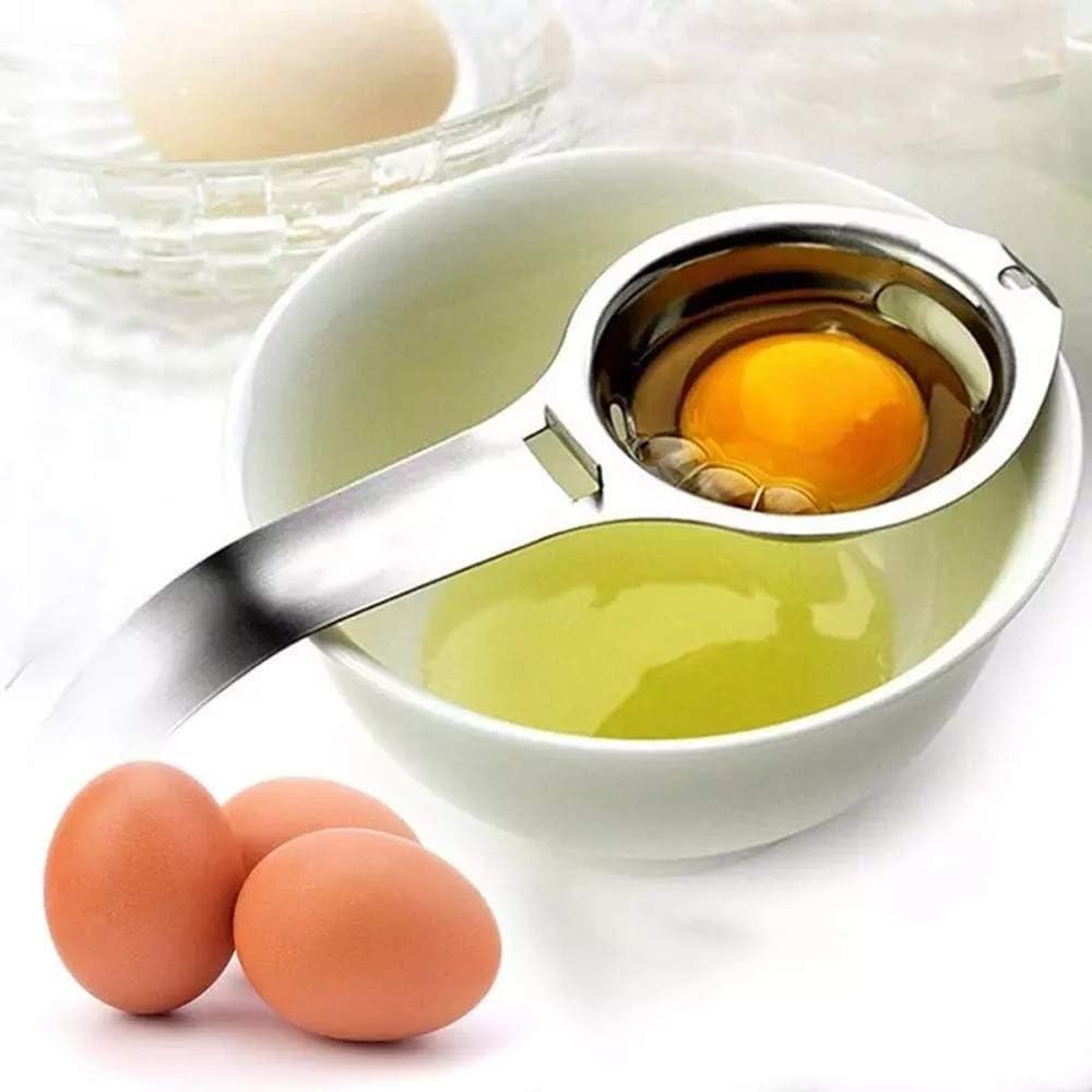 Stainless Steel Egg Separator  - مراجعة Egg Separator Tool وسعره