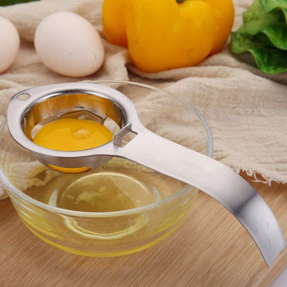 Stainless Steel Egg Separator  - مراجعة Egg Separator Tool وسعره