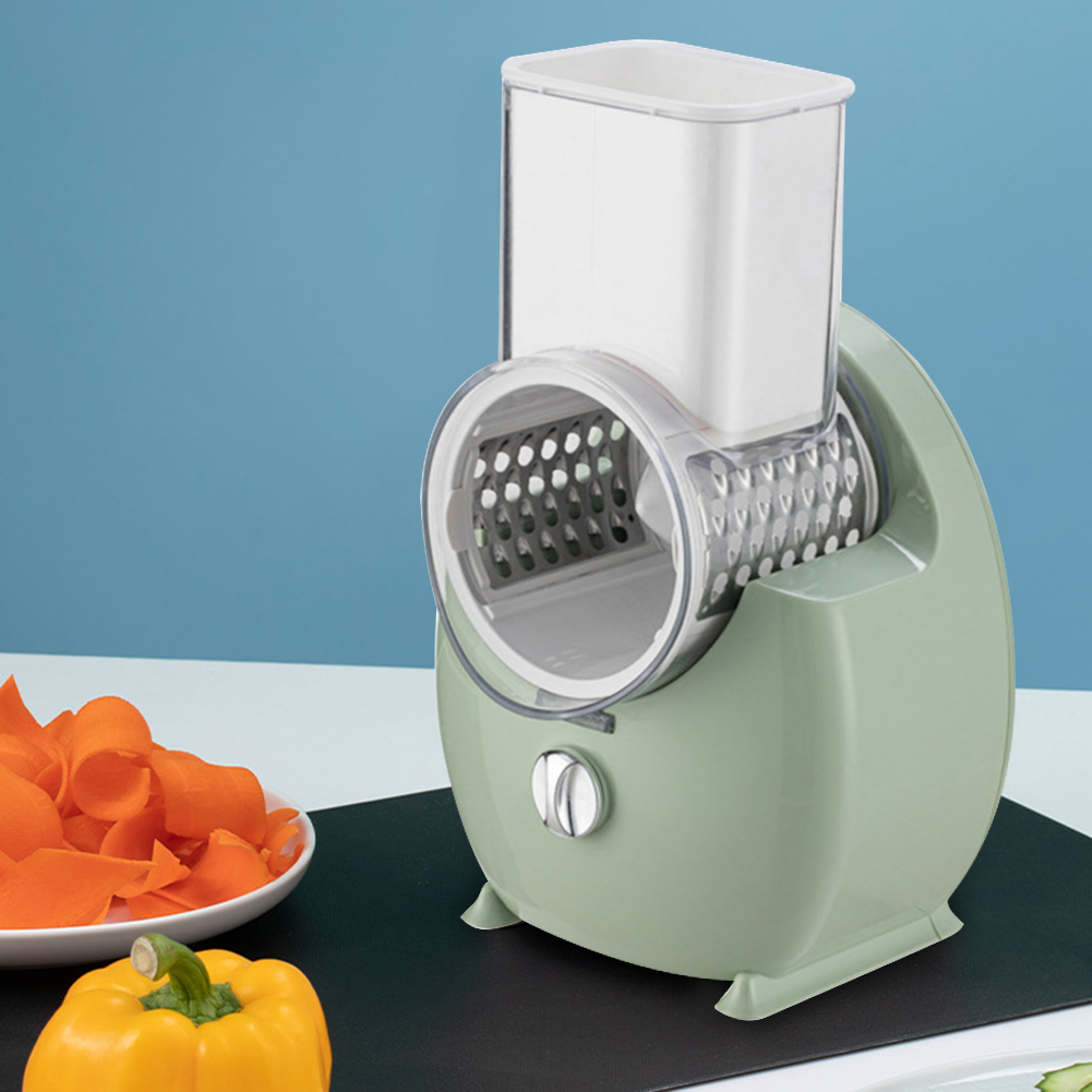 Electric Potato Chopper Househ - مراجعة Household Kitchen Gadgets Vegetable Cutter Silk Cutter وسعره