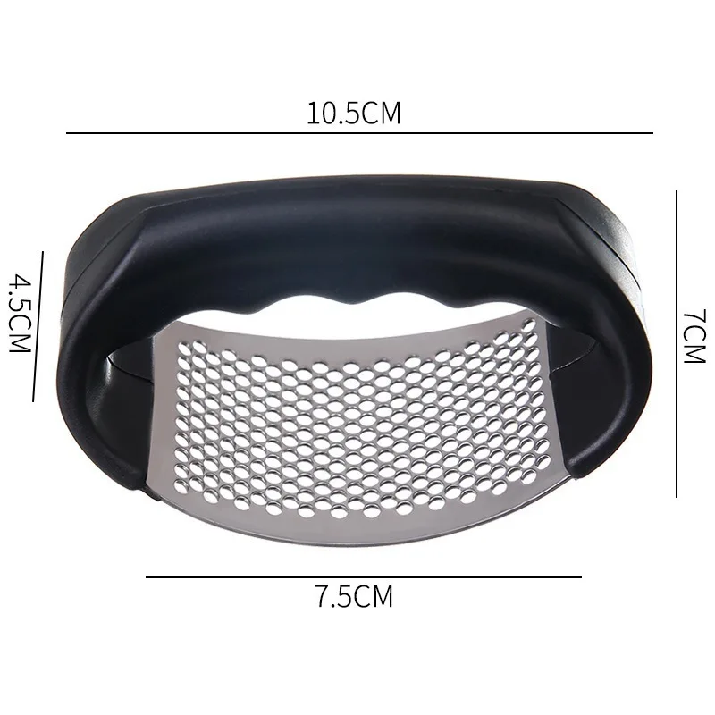 Stainless Steel Garlic Crusher - مراجعة Manual Garlic Press وسعره