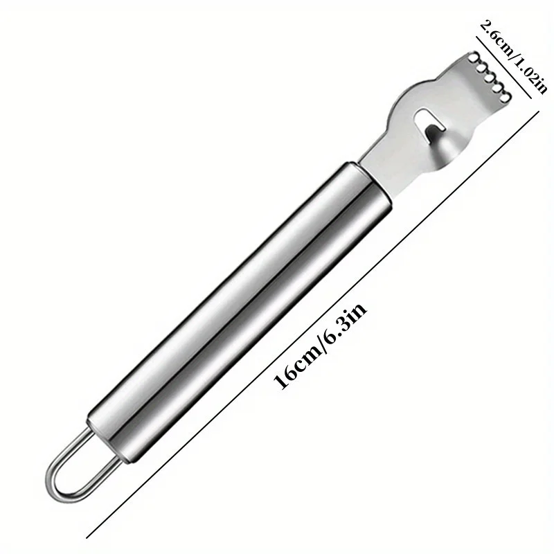 1pc Lemon Zester Grater Stainl - مراجعة Household Kitchen Gadgets Vegetable Cutter Silk Cutter وسعره