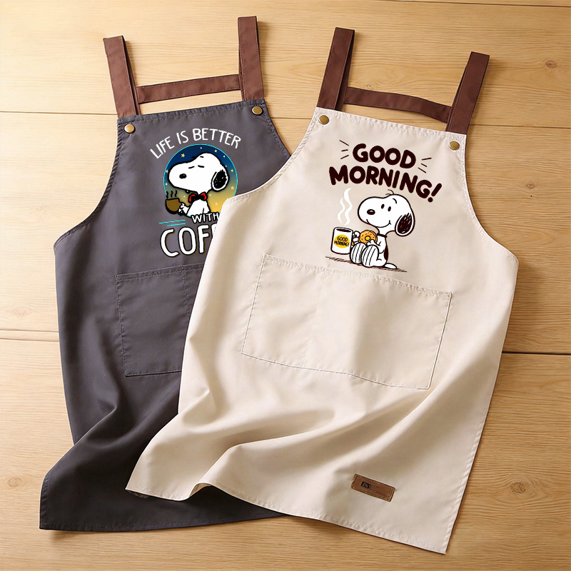 Snoopys Cooking Apron Men Wome - مراجعة Kitchen Gadgets For Women وسعره