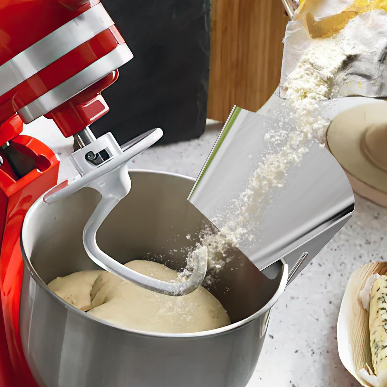 Pouring Chute for KitchenAid S - مراجعة Kitchen Gadgets New وسعره