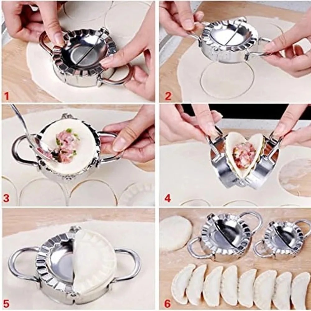 Stainless Steel Dumpling Maker - مراجعة Kitchen Gadgets 2025 وسعره