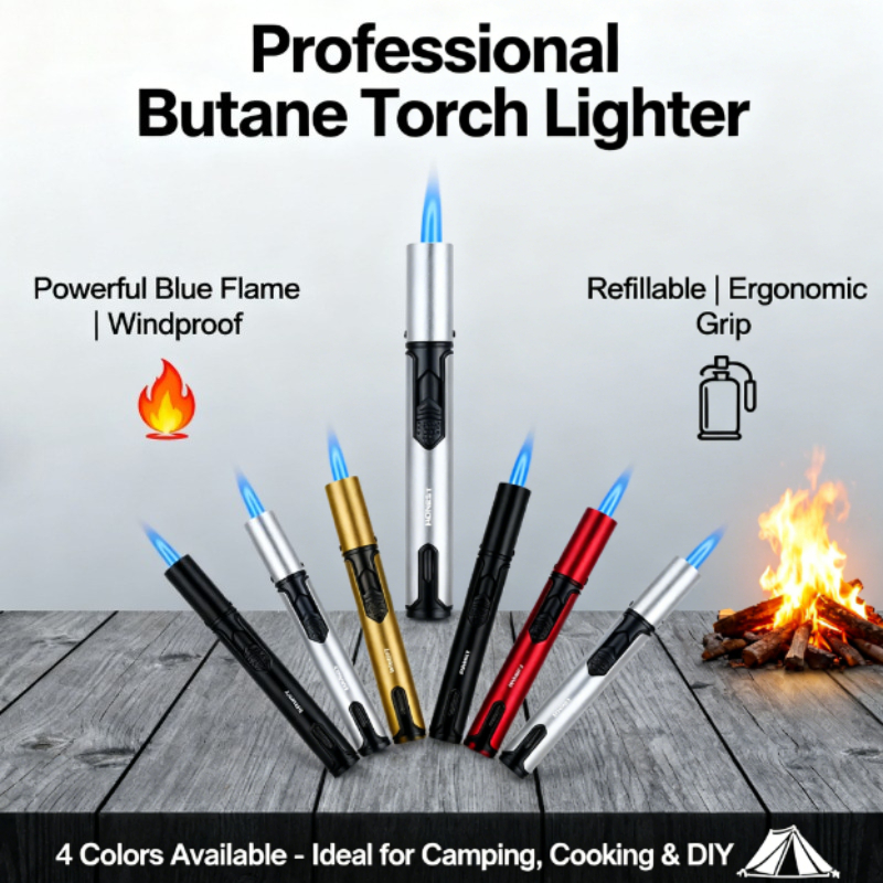 Metal Pen-Style Torch Lighter  - مراجعة Kitchen Gadgets For Gifts وسعره