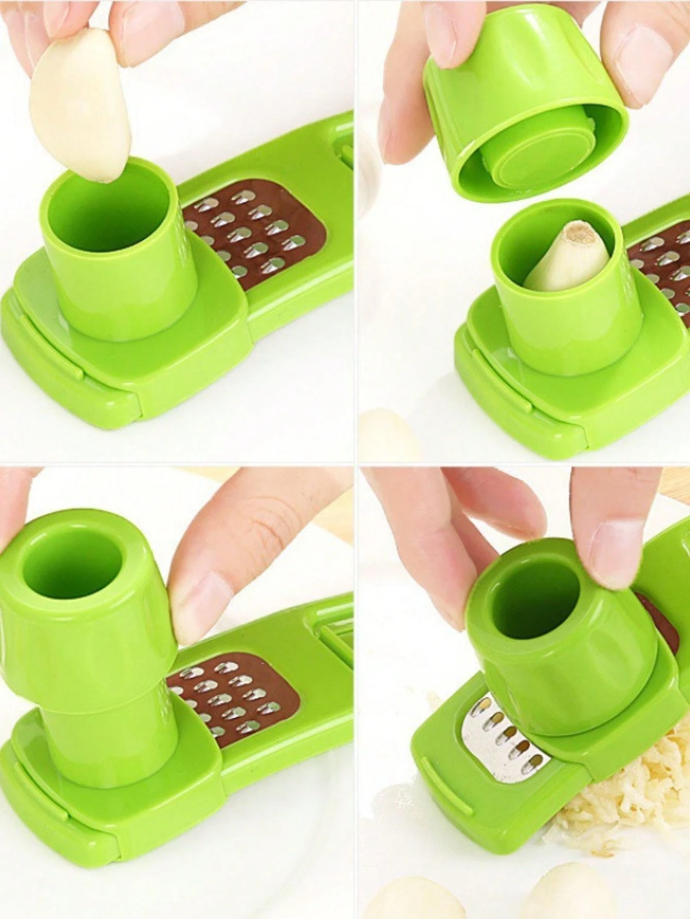 1/2pc Mini Garlic Grinder Crea - مراجعة Manual Garlic Press وسعره