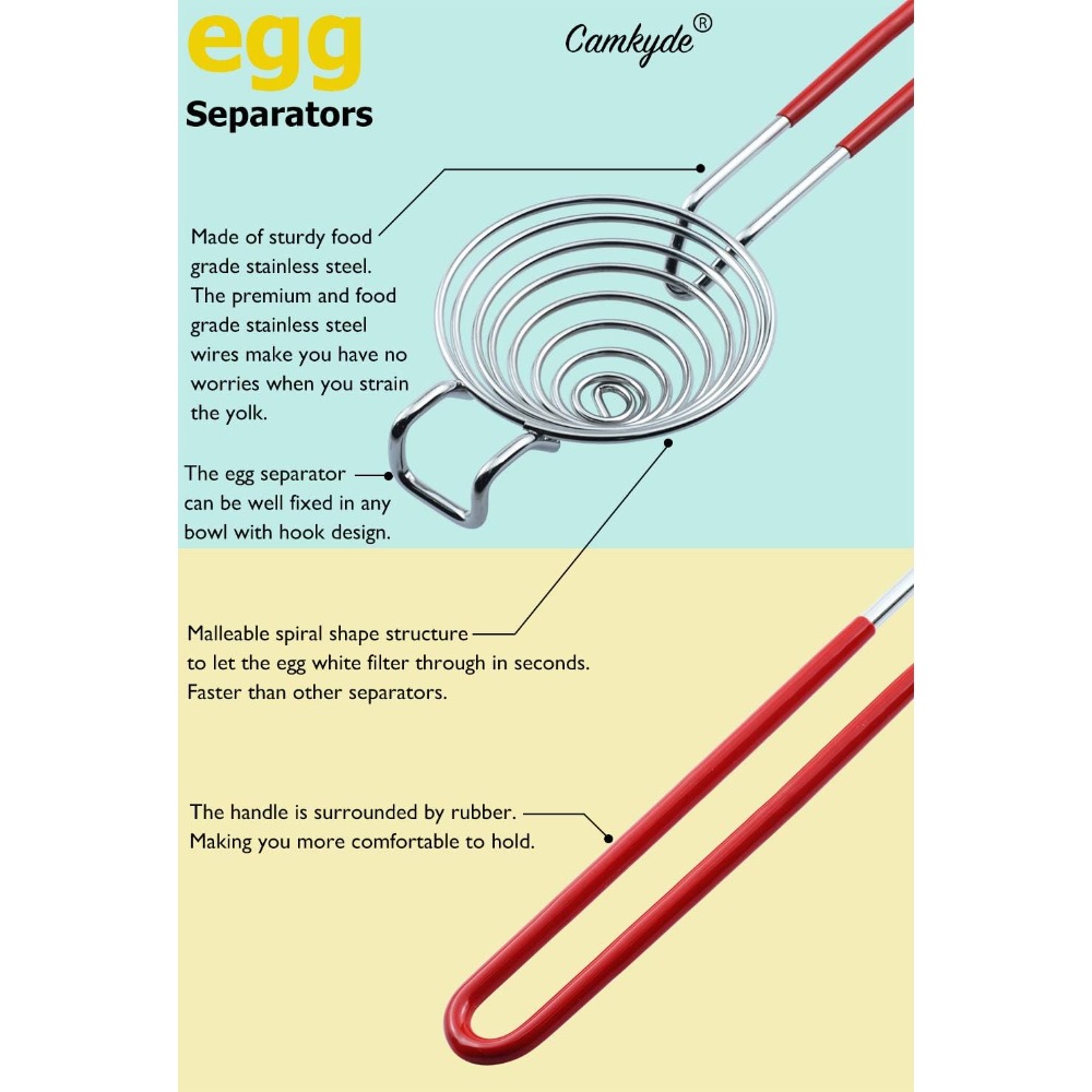 Egg Separator Food Grade Stain - مراجعة Egg Separator Tool وسعره