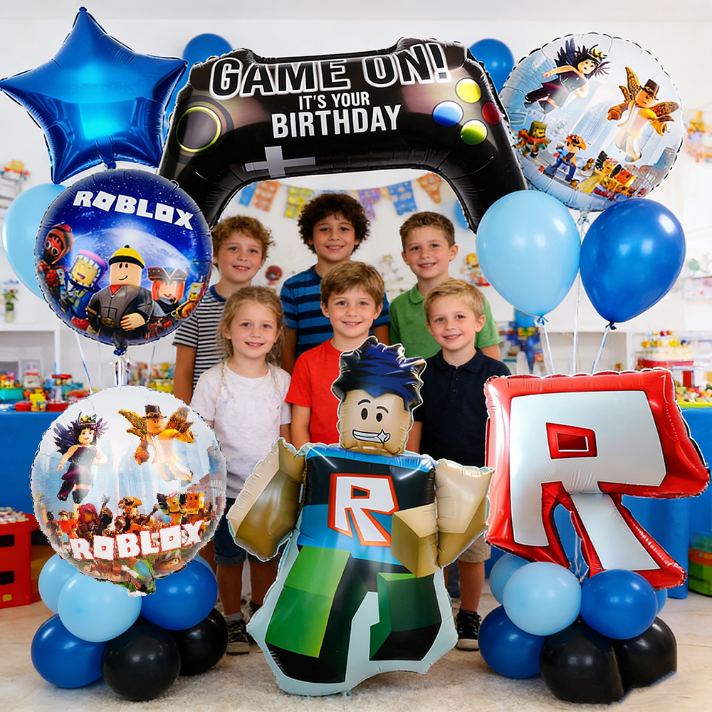 7pcs Roblox Balloons Birthday  - مراجعة Kitchen Gadgets Videos وسعره