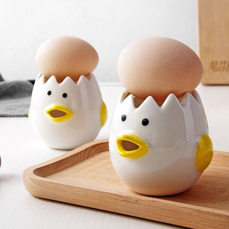 Ins Cute Ceramic Egg Separator - مراجعة Egg Separator Tool وسعره