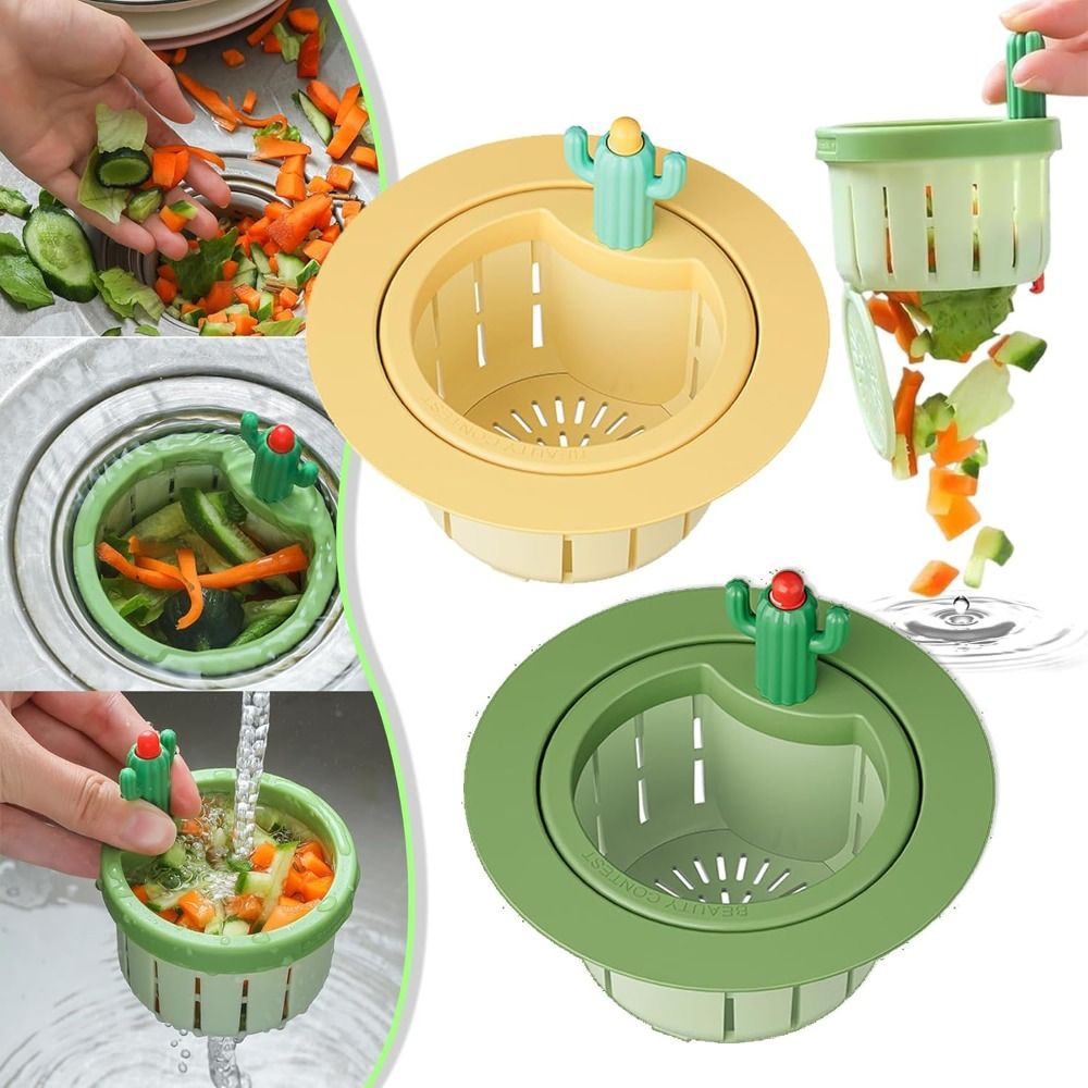 Cactus Kitchen Sink Drain Stra - مراجعة Kitchen Gadgets New وسعره