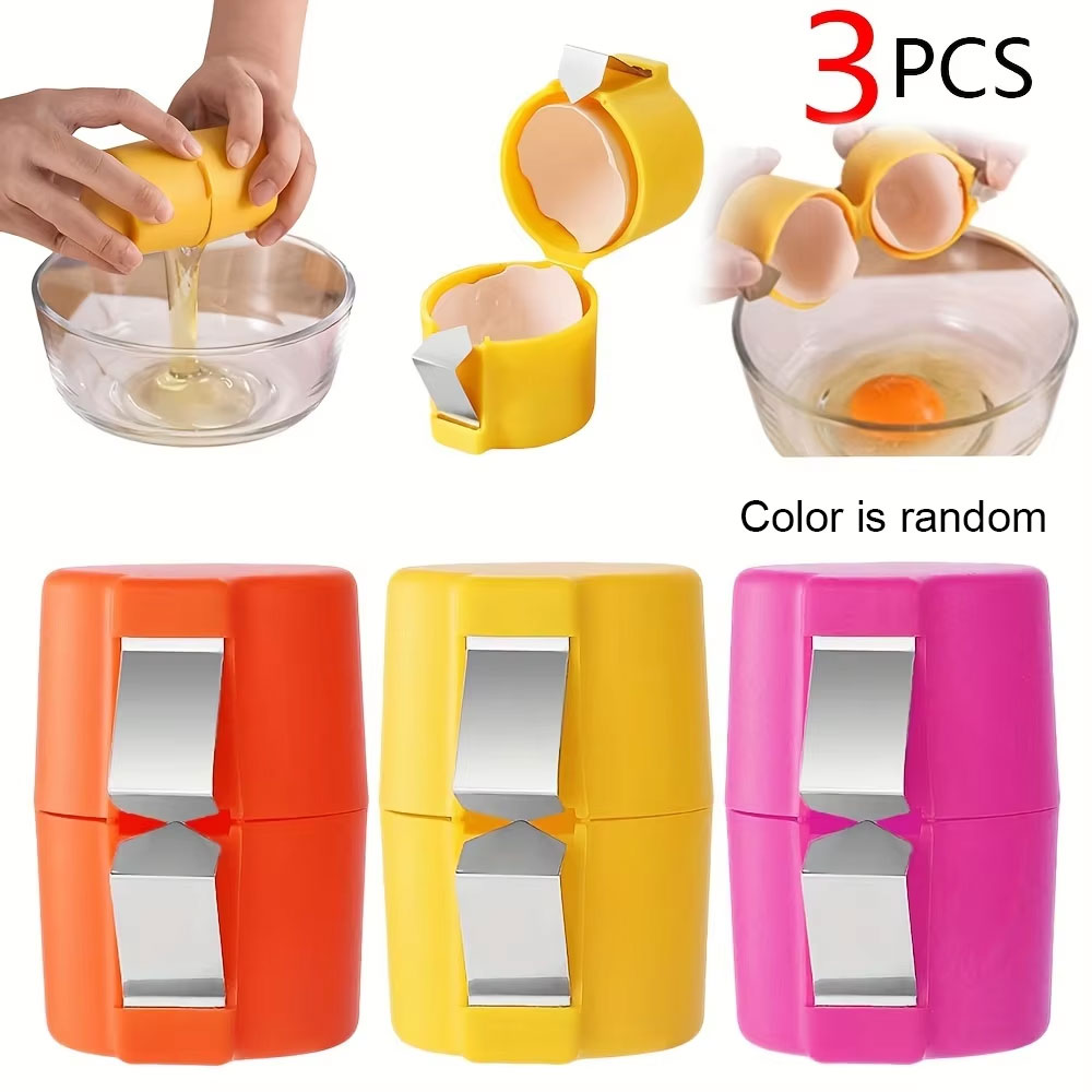 3 PCS Egg Shell Opener, 2025 N - مراجعة Egg Separator Tool وسعره