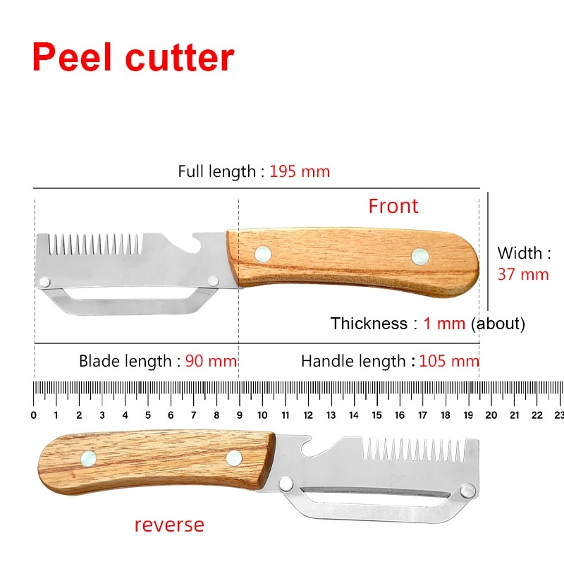 Multi-functional Peeler Stainl - مراجعة Household Kitchen Gadgets Vegetable Cutter Silk Cutter وسعره
