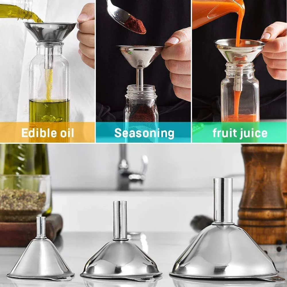 3Pcs Stainless Steel Kitchen F - مراجعة Kitchen Gadgets New وسعره