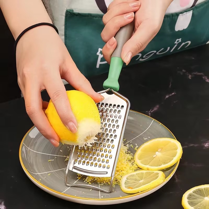 Stainless Steel Lemon Cheese G - مراجعة Household Kitchen Gadgets Vegetable Cutter Silk Cutter وسعره