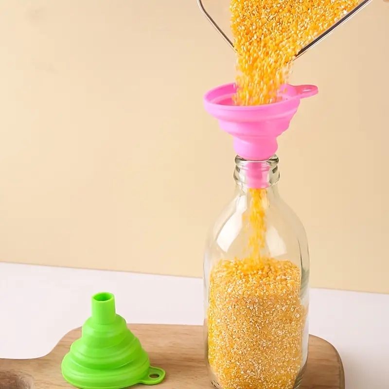 Silicone Folding Funnel Multif - مراجعة Kitchen Gadgets New وسعره