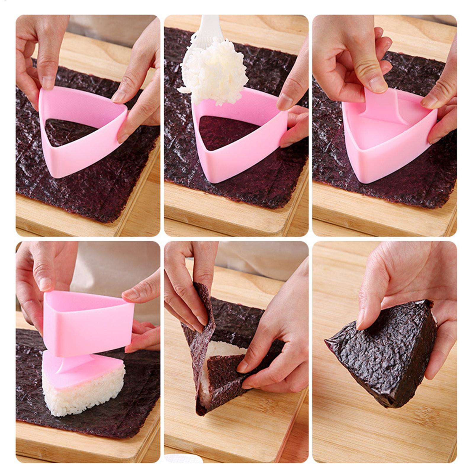 Sushi Mold Triangle Mould Onig - مراجعة Kitchen Gadgets Dropshipping وسعره