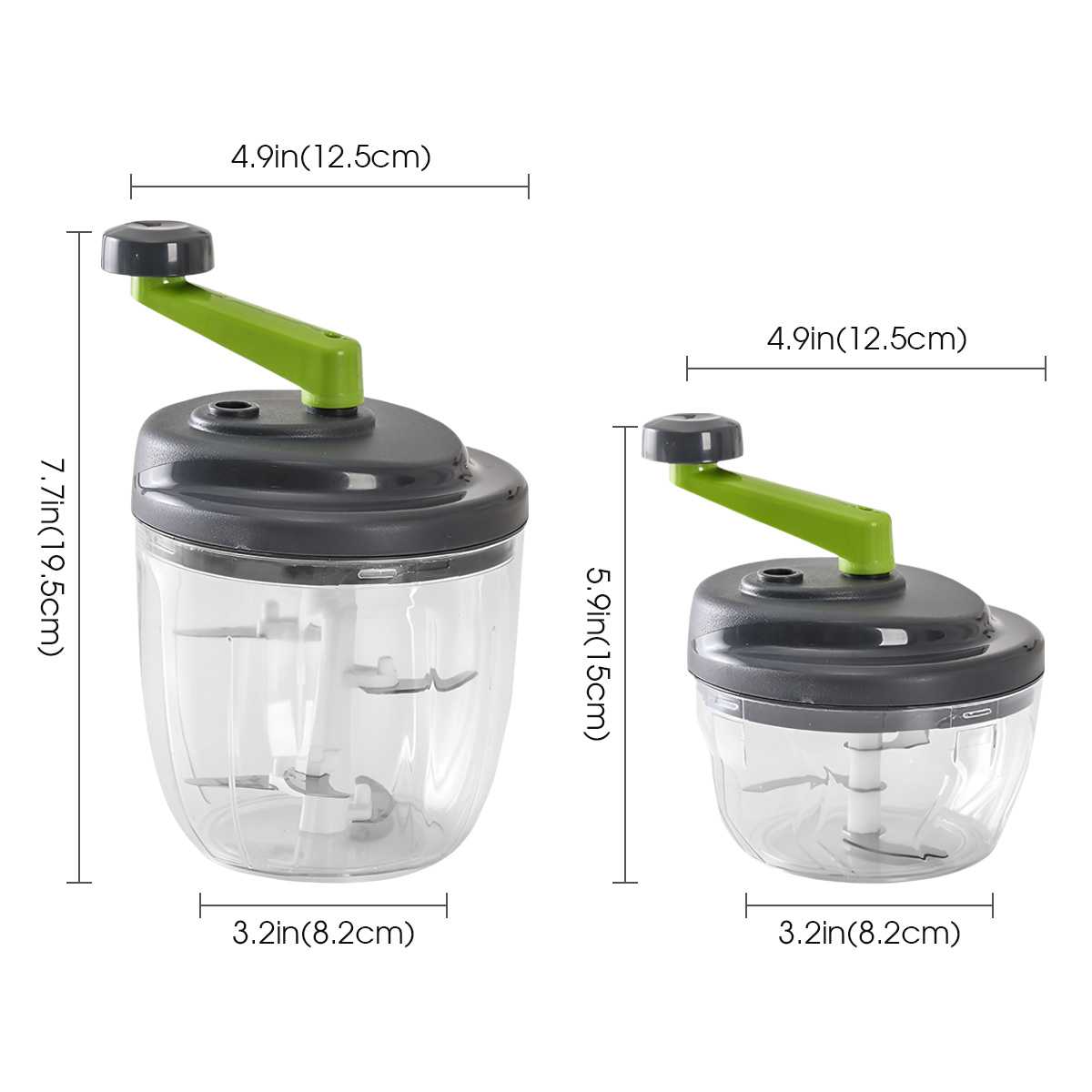 1pc 520/900ML Manual Meat Minc - مراجعة Manual Garlic Press وسعره