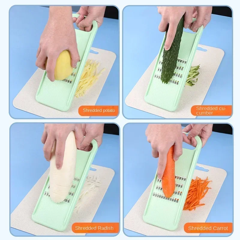 Grater Vegetables Slicer Carro - مراجعة Household Kitchen Gadgets Vegetable Cutter Silk Cutter وسعره
