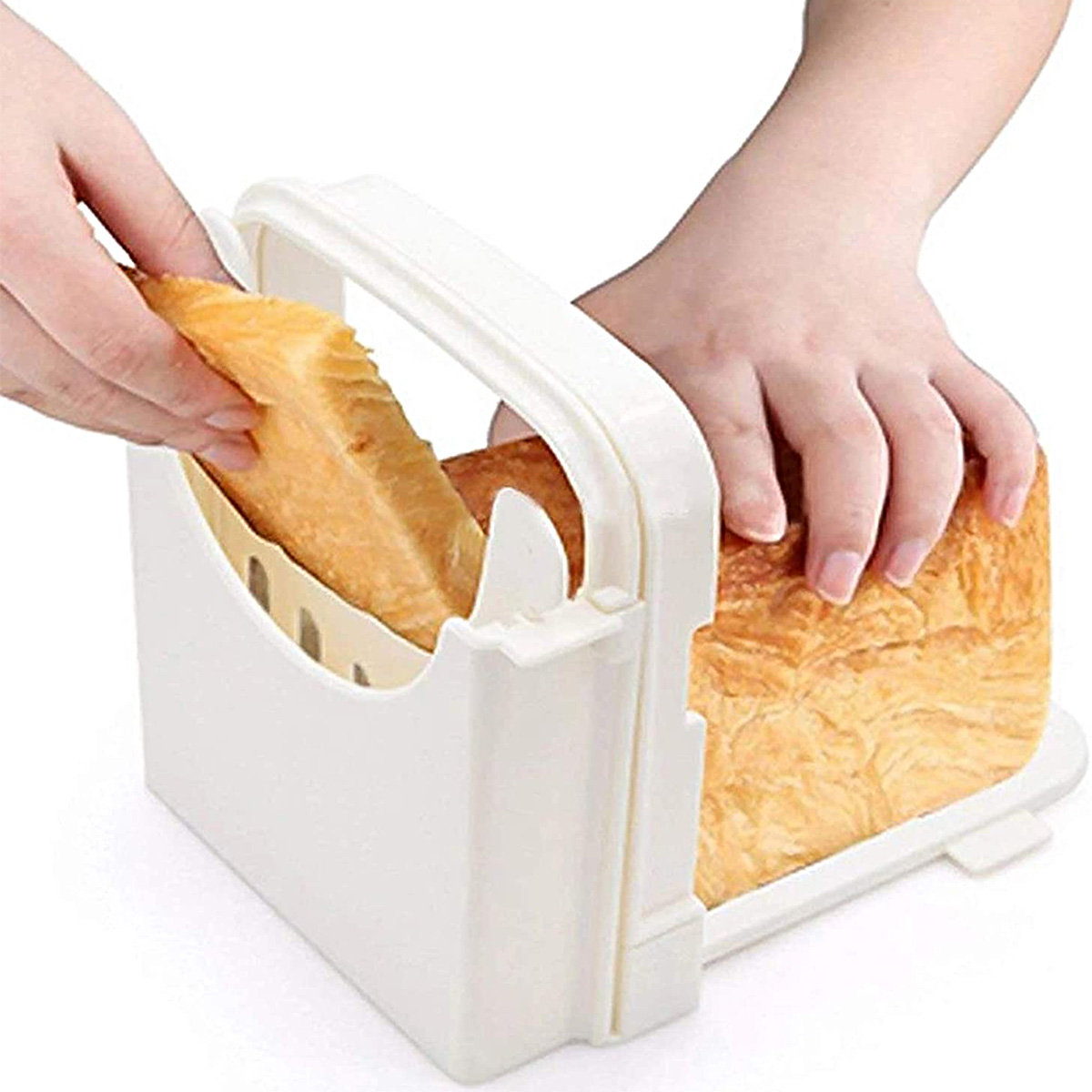 Toast Slicer Tool Foldable Bre - مراجعة Kitchen Gadgets Guide وسعره