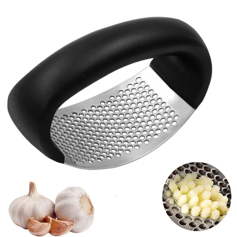 1-6Pcs Stainless Steel Garlic  - مراجعة Manual Garlic Press وسعره
