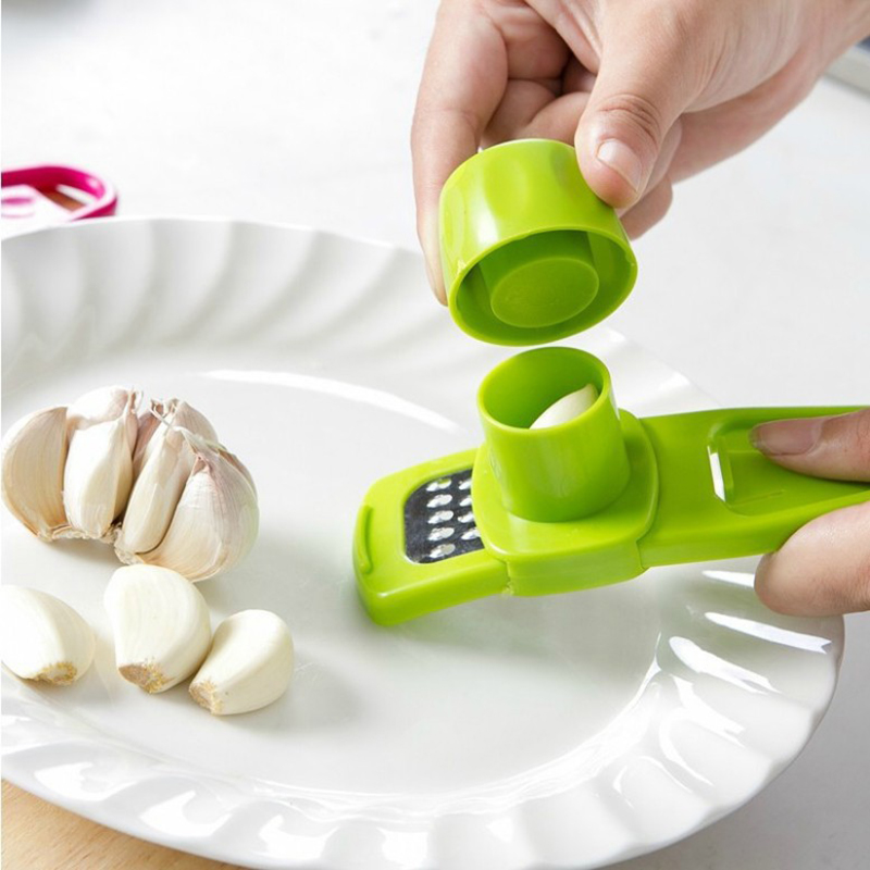 1 Pack Mini Garlic Grinder Cre - مراجعة Manual Garlic Press وسعره