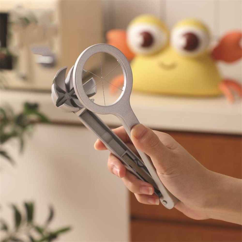 Aluminum Alloy Manual Egg Cutt - مراجعة Egg Separator Tool وسعره