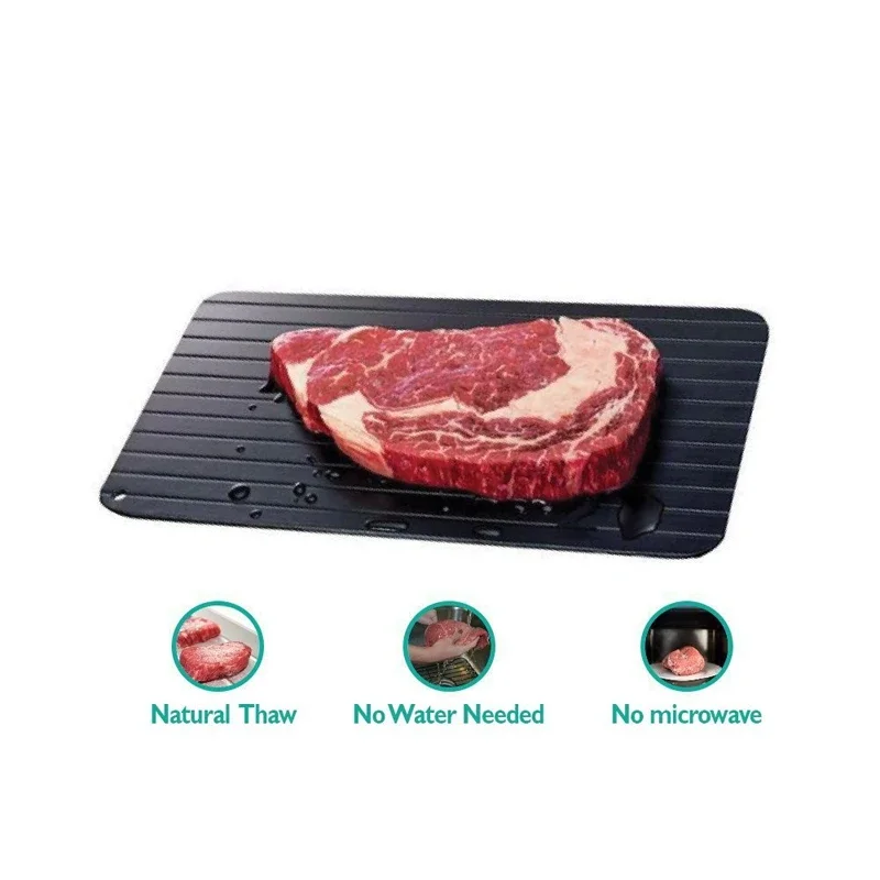 1pcs Fast Defrost Tray Fast Th - مراجعة Kitchen Gadgets Dropshipping وسعره
