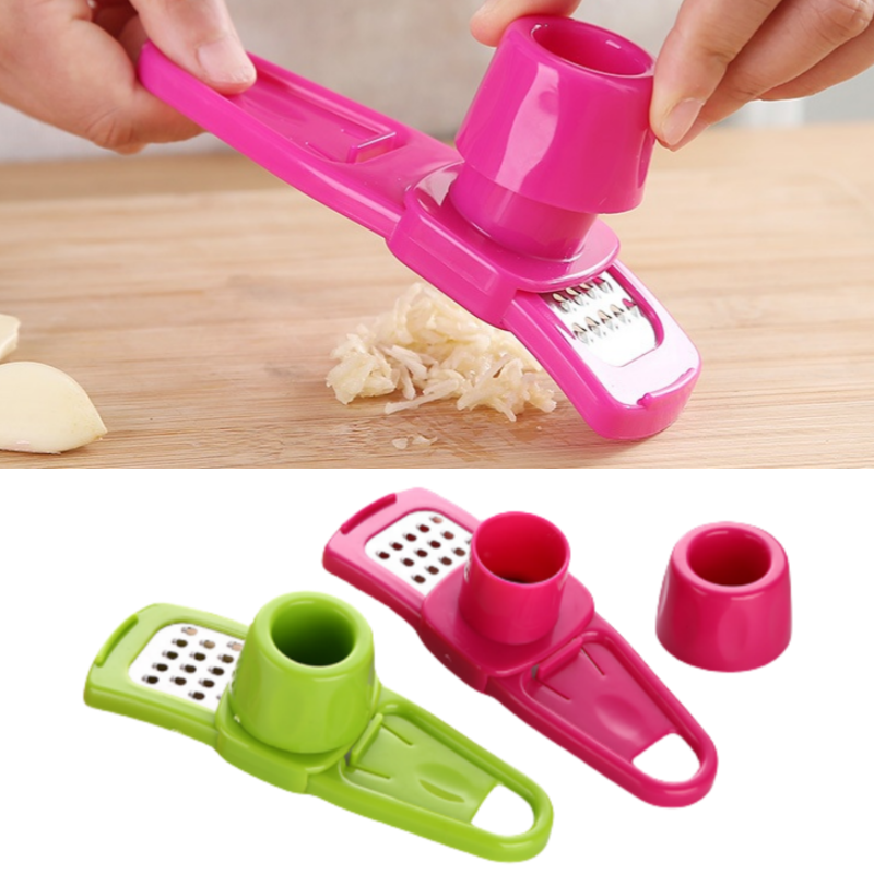 1pcs Garlic Press Crusher Manu - مراجعة Manual Garlic Press وسعره