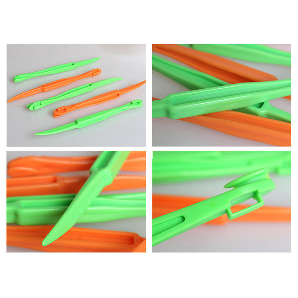 5Pcs Premium Plastic Orange Pe - مراجعة Healthy Kitchen Gadgets وسعره