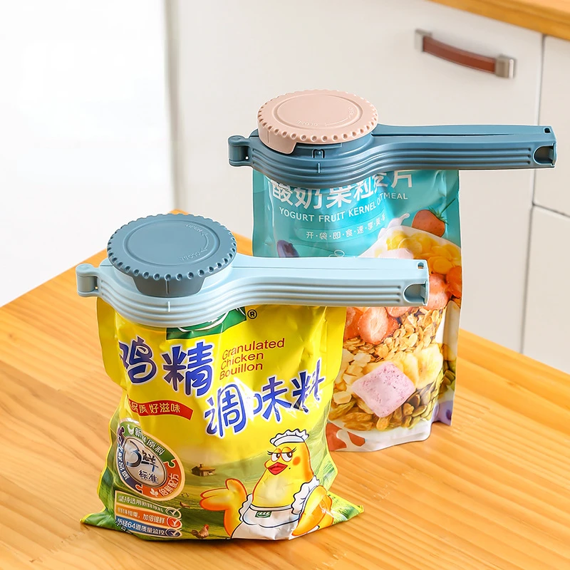 Seal Pour Food Storage Bag Cli - مراجعة Kitchen Helper Gadgets وسعره