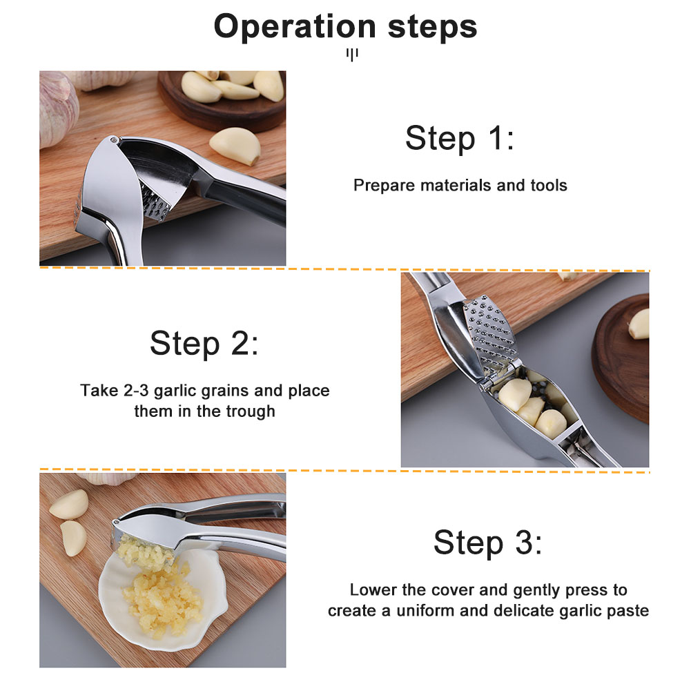 Garlic Press Manually Mashed G - مراجعة Manual Garlic Press وسعره