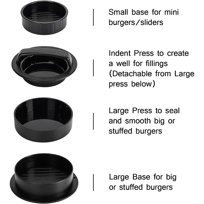 Non-stick Hamburger Press Mold - مراجعة Kitchen Helper Gadgets وسعره