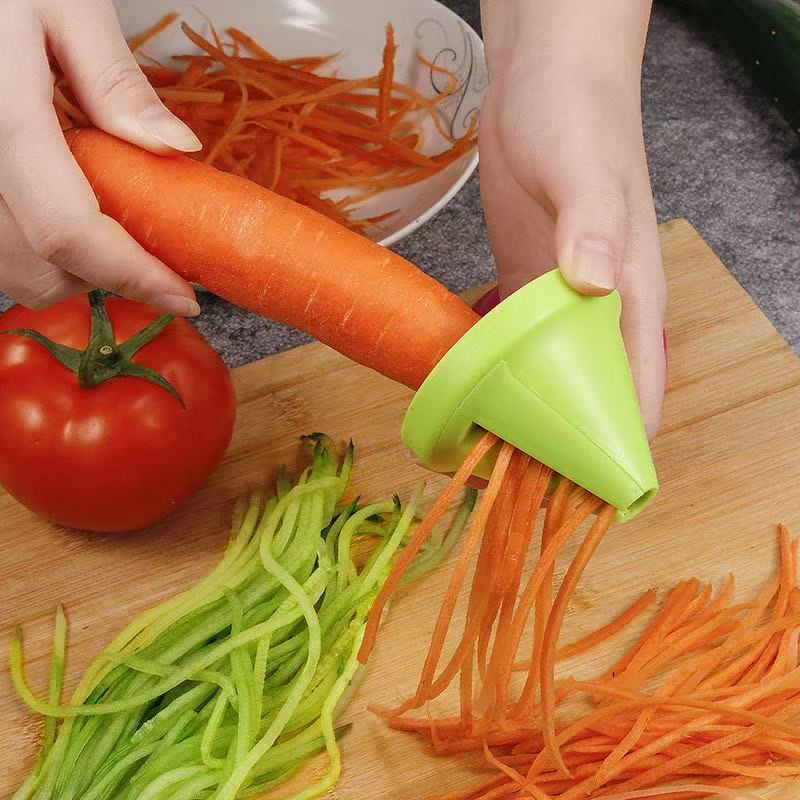 Kitchen Rotating ShredderSpira - مراجعة Household Kitchen Gadgets Vegetable Cutter Silk Cutter وسعره