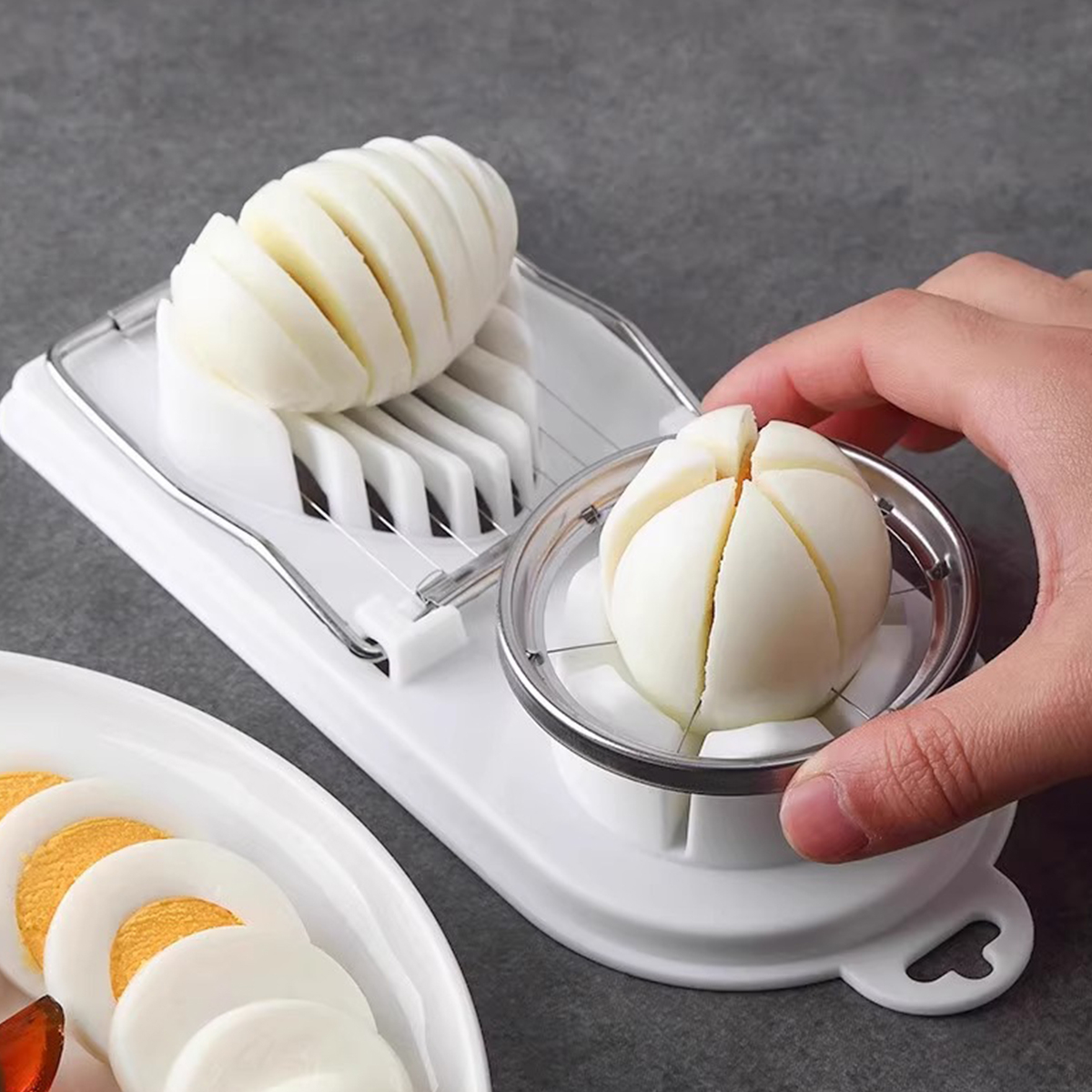 1PC-Multifunctional 2-in-1 Sta - مراجعة Egg Separator Tool وسعره
