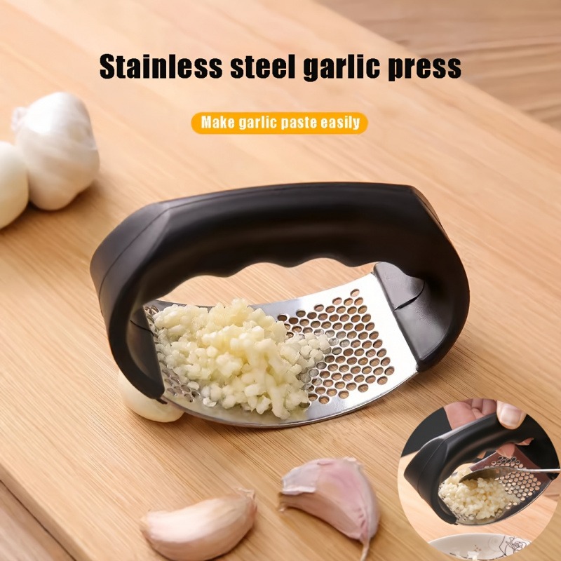 Heavy-Duty Manual Garlic Press - مراجعة Manual Garlic Press وسعره