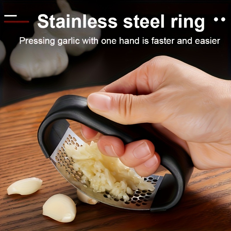 Heavy-Duty Manual Garlic Press - مراجعة Manual Garlic Press وسعره