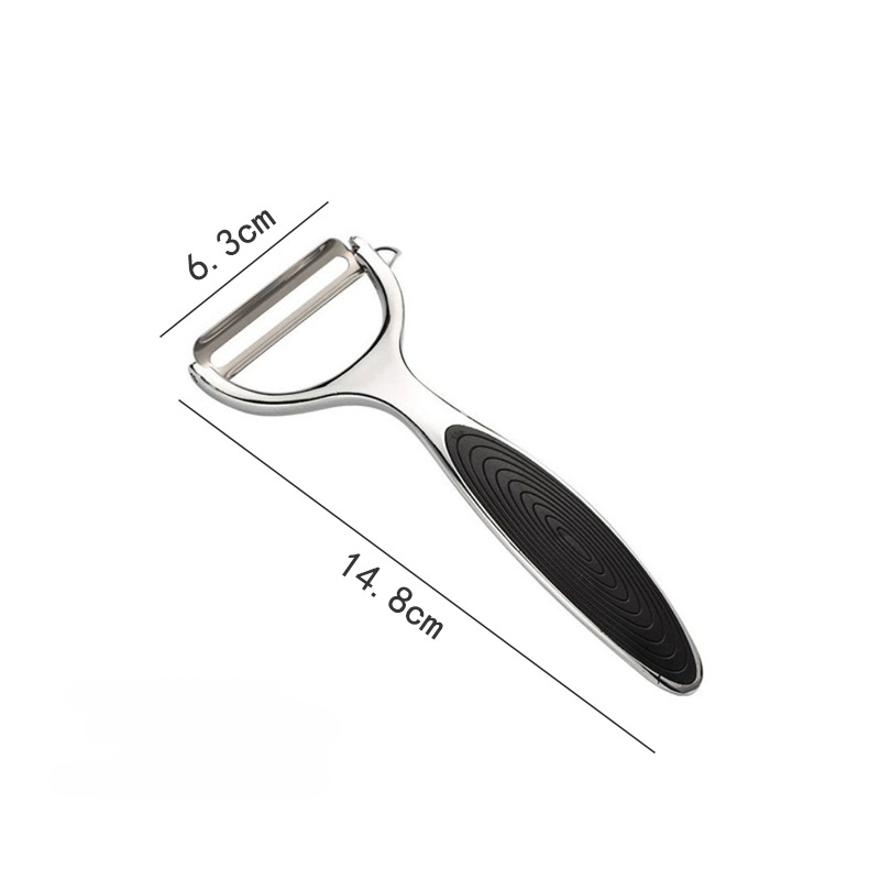 Stainless Steel Vegetable Peel - مراجعة Household Kitchen Gadgets Vegetable Cutter Silk Cutter وسعره