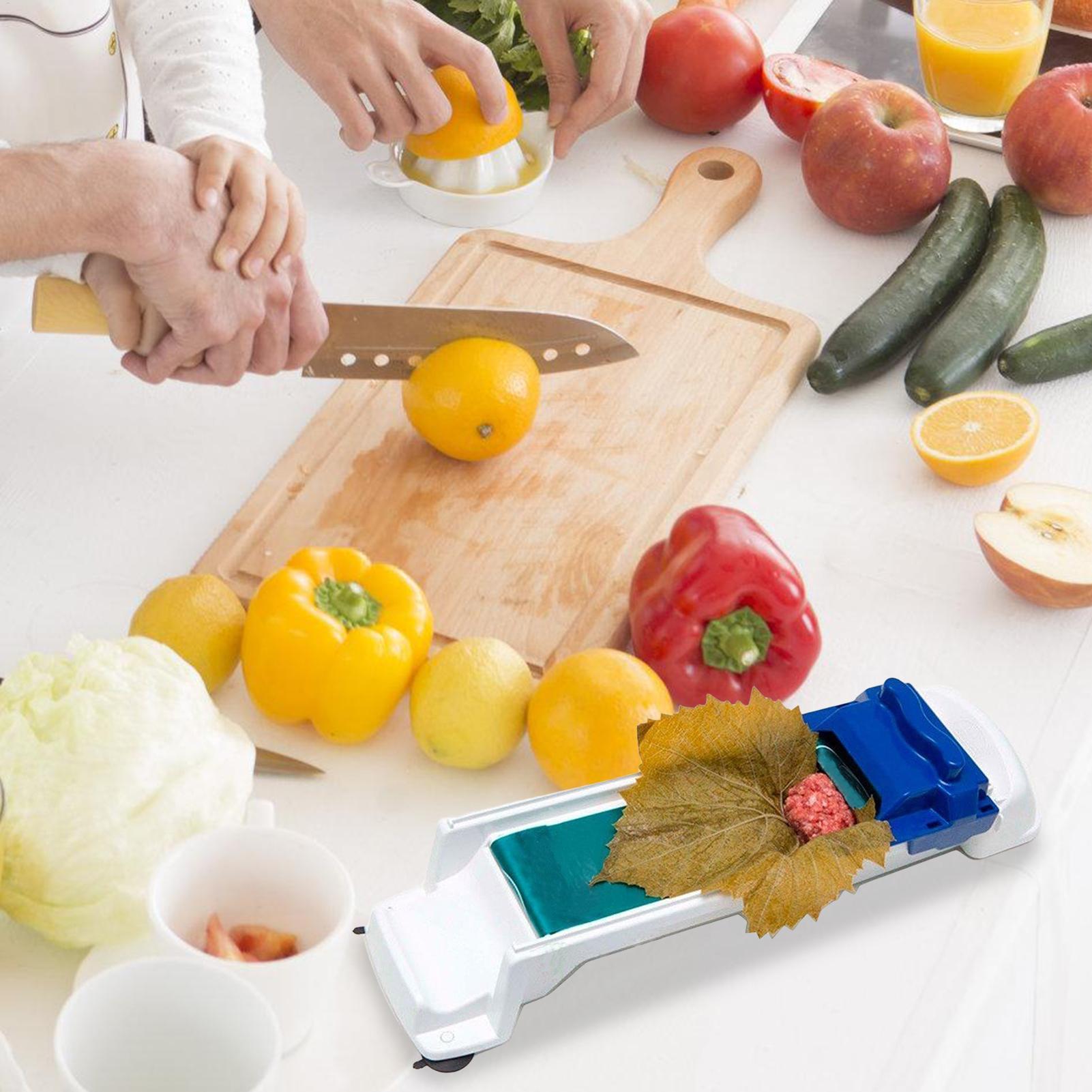 1pc White And Bule Vegetable M - مراجعة Kitchen Gadgets Dropshipping وسعره