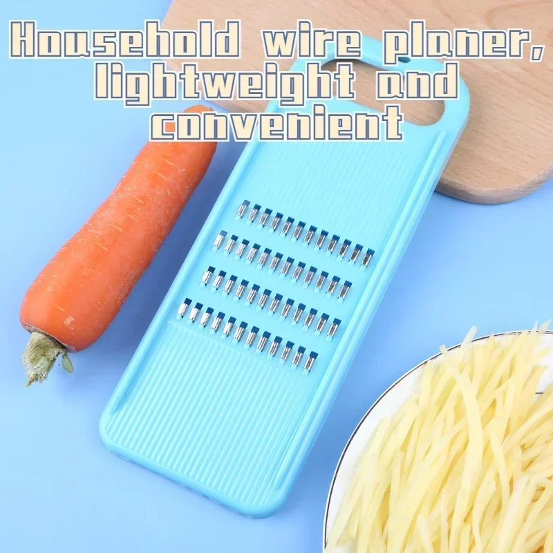 Grater Vegetables Slicer Carro - مراجعة Household Kitchen Gadgets Vegetable Cutter Silk Cutter وسعره