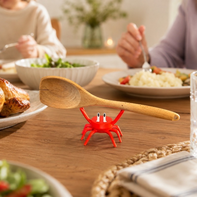Red Crab Spoon Rest, Cute Crab - مراجعة Kitchen Gadgets For Gifts وسعره