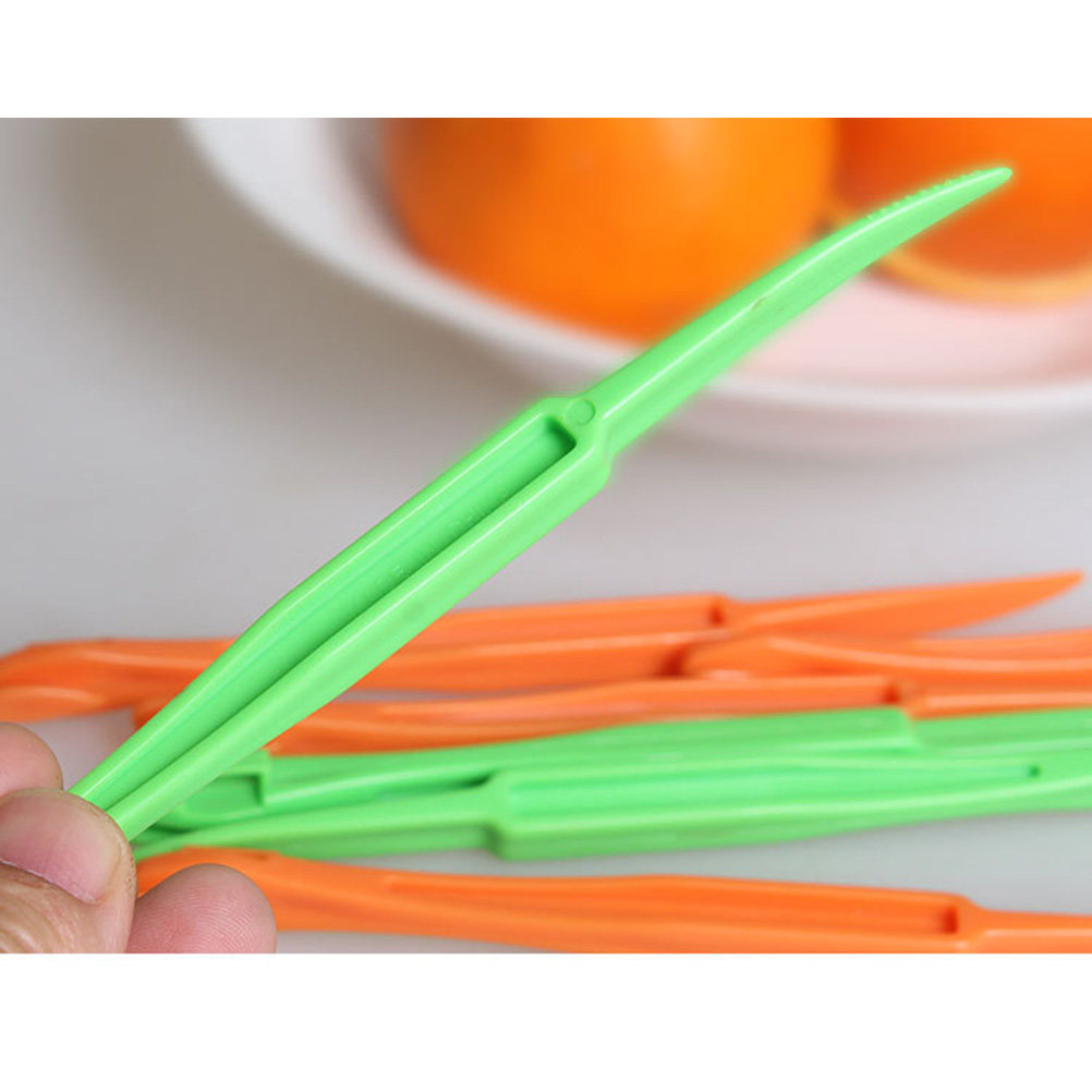 5Pcs Premium Plastic Orange Pe - مراجعة Healthy Kitchen Gadgets وسعره