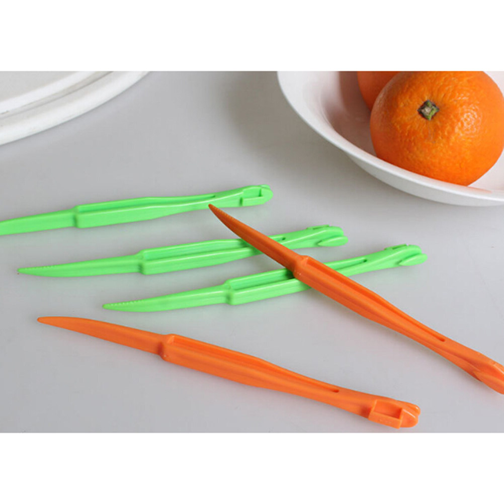 5Pcs Premium Plastic Orange Pe - مراجعة Healthy Kitchen Gadgets وسعره